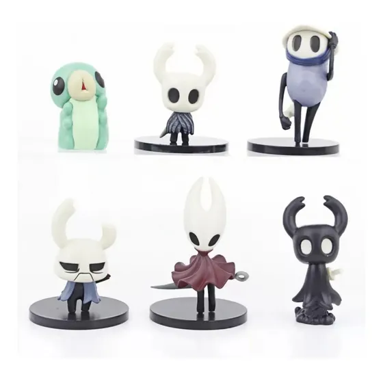 Lanbai Juguetes De Hollow Knight, 6 Figuras Coleccionables
