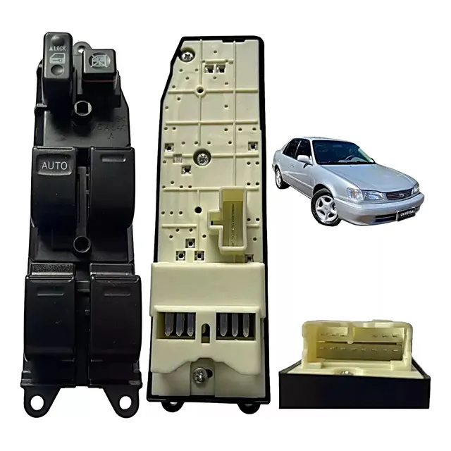 Botão Comando Interruptor Vidro Toyota Corolla 1998 Até 2002