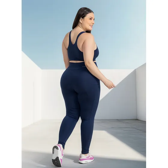 Leggins Tallas Grandes  Pretina Ancha De Algodo L-xl- Xxl