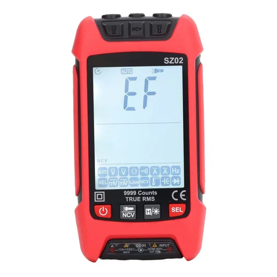 Multimetro Digital Funcion Ncv Pantalla Lcd Portatil Medidor