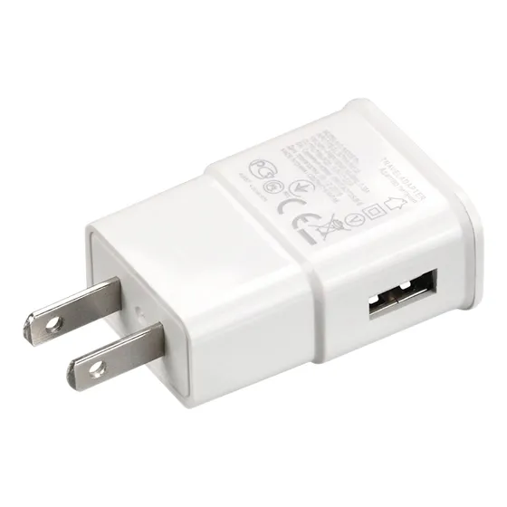 Cargador Adaptador 100v - 240v A Usb 5v 2a Blanco