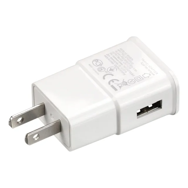 Cargador Adaptador 100v - 240v A Usb 5v 2a Blanco