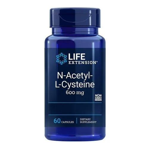 Life Extension Nac N Acetilcisteína 600mg x 60 cáps