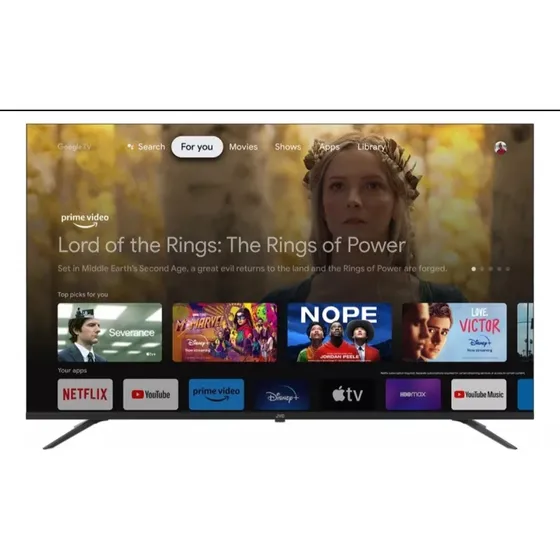 Smart Tv 4k Marca Jvc De 65  Frameless Wifi