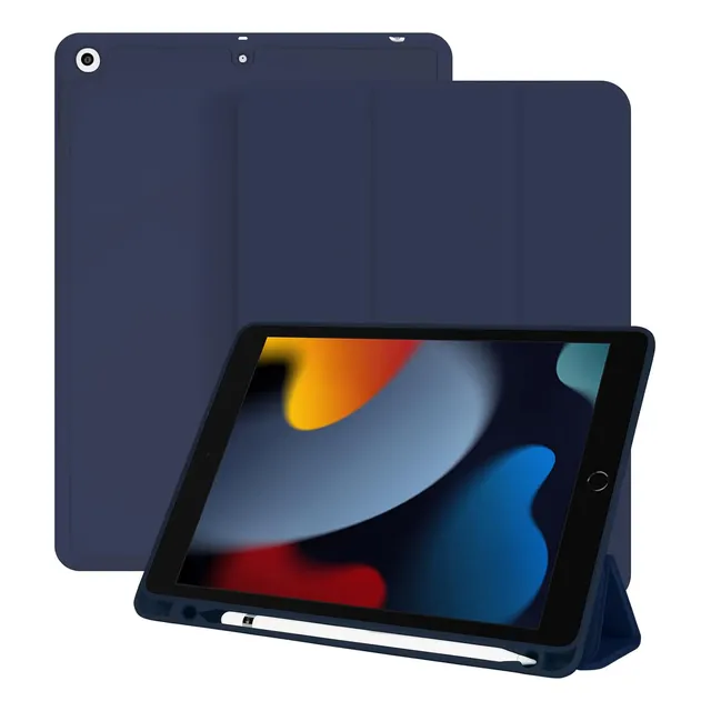 Funda Smart Para iPad 7/8/9 10.2 Air 3/pro 10.5 Porta Pencil