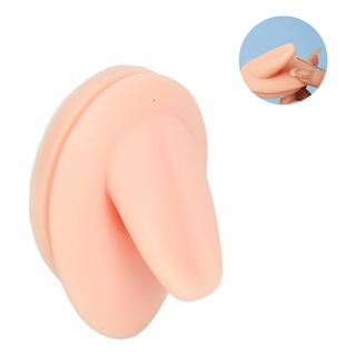 Lengua Silicona Para Práctica Perforación Exhibidor Piercing Lengua Silicona Para Práctica Perforación Exhibidor Piercing