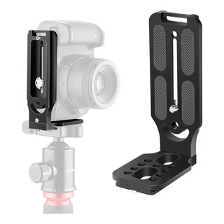 Placa TriPod Gimbal Camera Vertical L Suporte Alumínio Placa TriPod Gimbal Camera Vertical L Suporte Alumínio