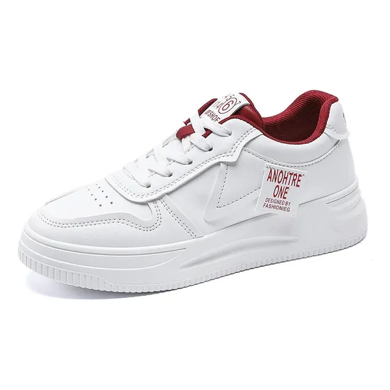 Tenis Transpirables De Moda Con Suela Alta Para Mujer