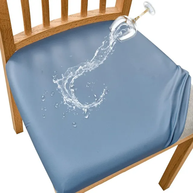 Funda Impermeable De Pu Para Sillas De Comedor, Modelo Elást