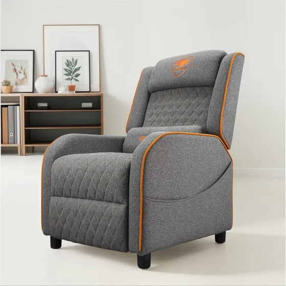 Sillon Cougar Gamer Ranger One Reclinable Apoya Pies Dimm