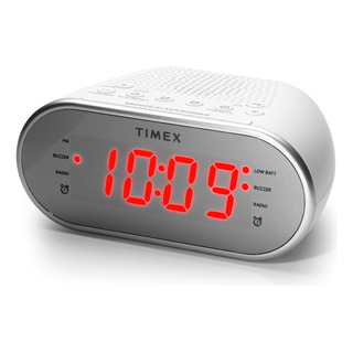 Reloj Despertador Timex Con Radio Y 20 Estaciones Preestable Reloj Despertador Timex Con Radio Y 20 Estaciones Preestable