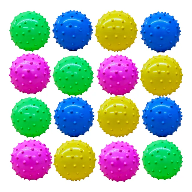 10 Pelotas Picos Chico 10cm Piñata Cumpleaños Juguete