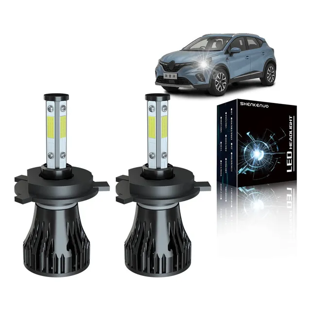 Focos Led Para Moto Bajaj Pulsar Rs 200 Luz Alta Y Baja S2