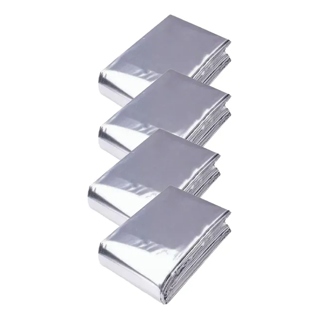 Packx4 Tela Manta De Mylar , Indoor, Camping, Manualidades.