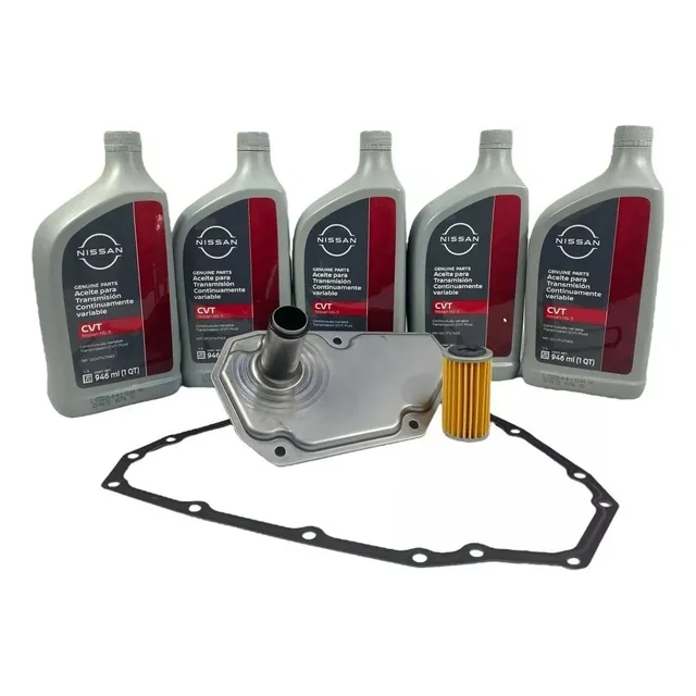 5l Aceite Cvt Ns3 + 2 Filtros + Empaque Cárter Versa Nvo