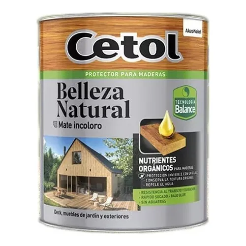Impregnante Para Madera Cetol Belleza Natural X 4lt 