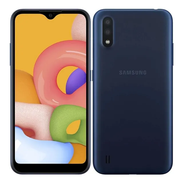 Smartphone Samsung Galaxy A01 32gb 2gb Ram Tela 5.7 -vitrine