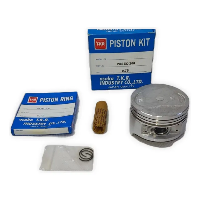 Kit Pistón Bera Dt Paseo 200 Tkr Std 0.75 1.00 Pistón Plano 