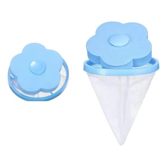 Pack 2 Filtro Pelusa Lavadora Ropa Bolsa Grande Lavanderia
