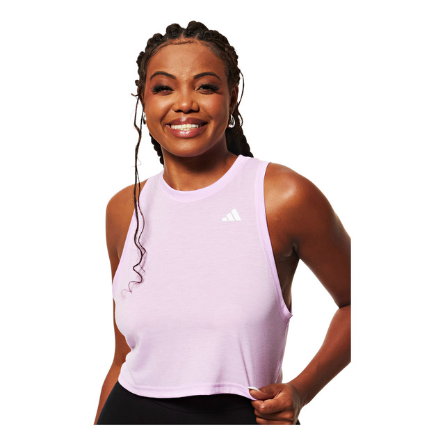 Regata De Treino Feminina Boxy Essentials Workout adidas Regata De Treino Feminina Boxy Essentials Workout adidas