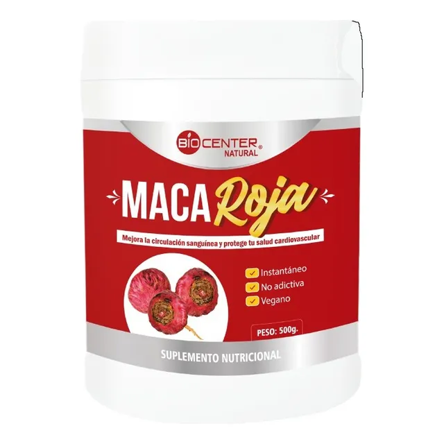 Maca Roja Biocenter Natural Salud Femenina 500g.