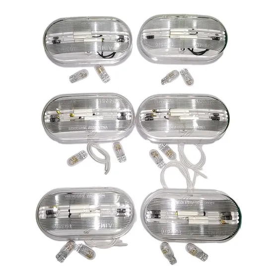 Faro Posicion Universal + Lamparas 12v 1035 Baiml X 6 Unid