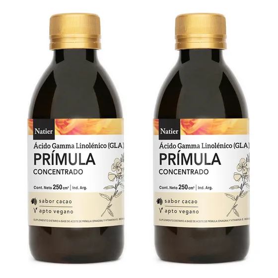 Natier X2 Suplemento Aceite Natural Prímula Vegano 250ml 3c