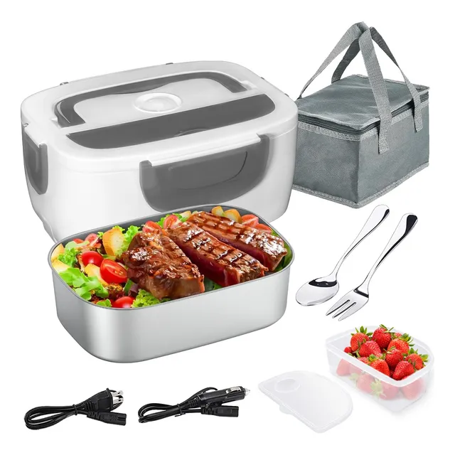 Lonchera Eléctrica 1.5l Portátil Calentador De Alimentos