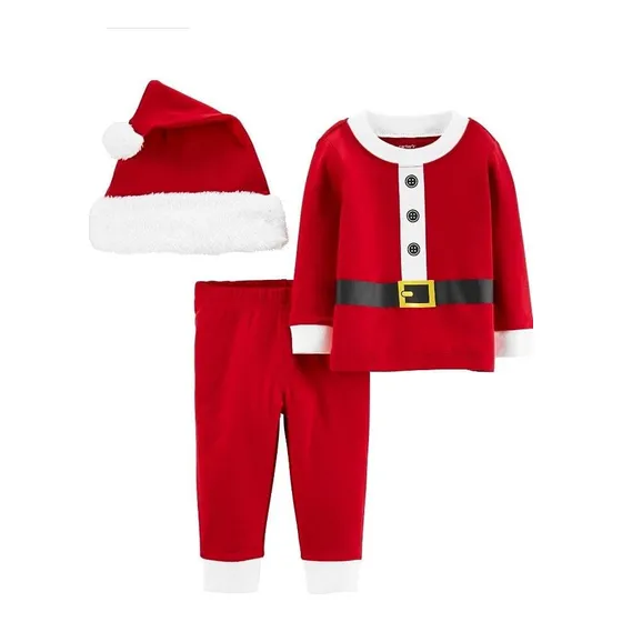 Pijamas Santa Para Niños Navideña Unisex