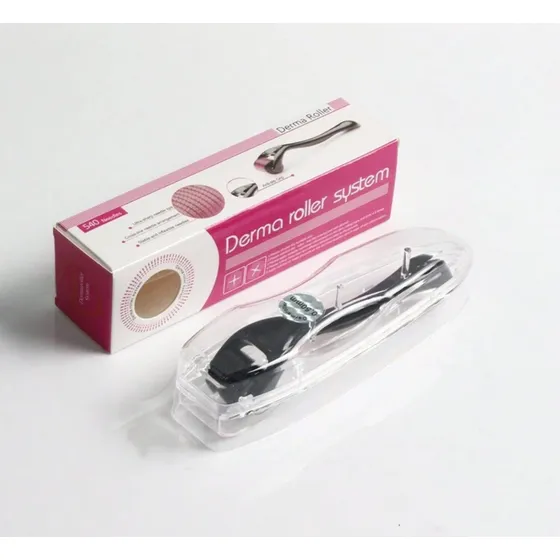 Derma Roller System Titanio540 Barba Alopecia Cutis Estrias