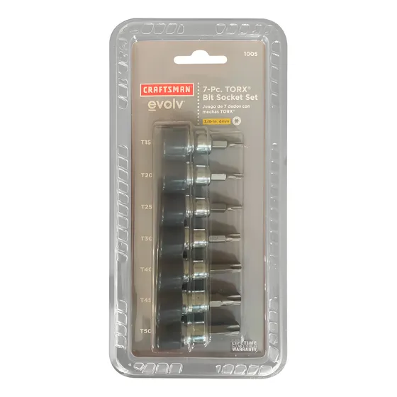 Juego De Dados Con Punta De Estrella Inch Craftsman