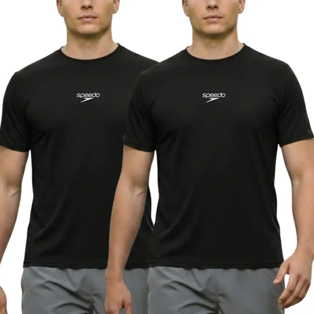 Kit 2 Camiseta Speedo Masculina Dry Fit Manga Curta Academia
