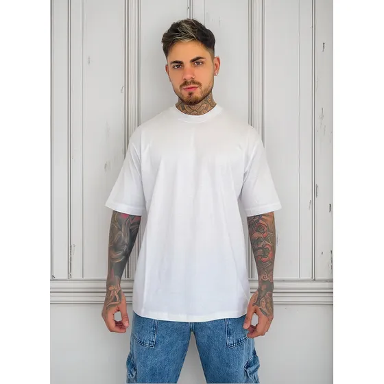 Remera Over Manaflo Unisex Cuello Ancho