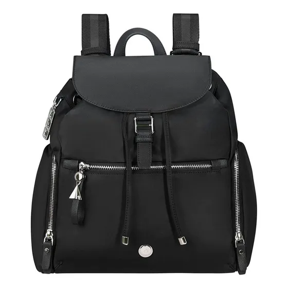 Mochila Samsonite Karissa Evo Mochila 3 Pkt 1 Buckle Black