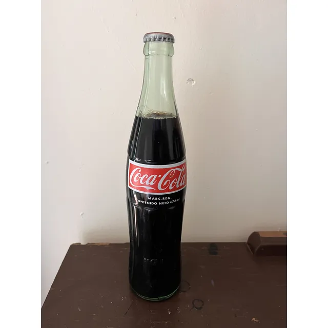 Antigua Botella Coca Cola Refresco De 473 Ml