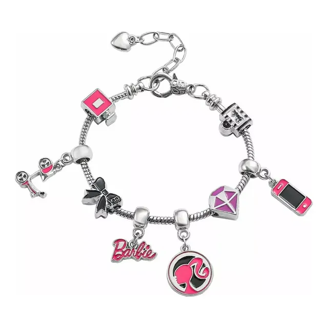 Gys V Pulsera Barbie Tipo Pandor Charms