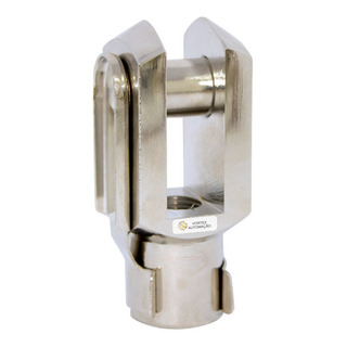 Ponteira Femea / Garfo Para Atuador 12/16 Rosca M6 X 1 Ponteira Femea / Garfo Para Atuador 12/16 Rosca M6 X 1
