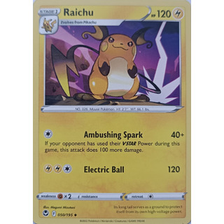 Pokémon Tcg Raichu 050/195 Pokémon Tcg Raichu 050/195