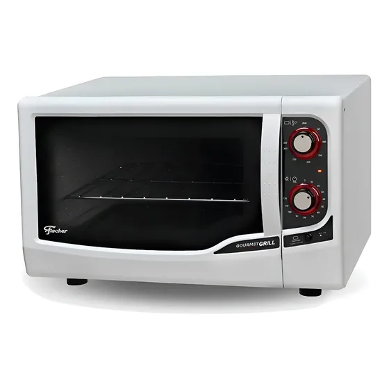 Forno Elétrico de Bancada Fischer Gourmet Grill 44 litros Branco