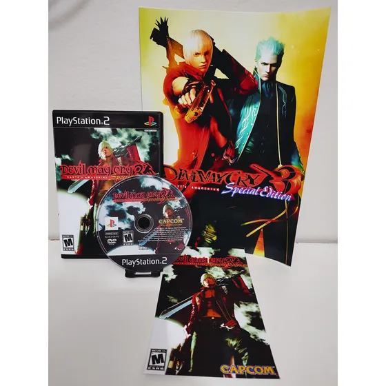 Devil May Cry 3 Pt-br Com Poster Para Ps2
