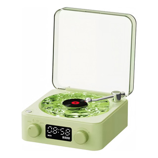 Altavoz Retro De Vinilo Con Reproductor De Discos Altavoz Retro De Vinilo Con Reproductor De Discos