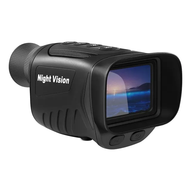 Monocular Visión Nocturna Infrarrojo 8x Visor 2  Ips Ir Hd