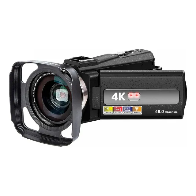Videocamara 4k Vak 534 Wifi 48mp Vision Nocturna Zapata Hdmi