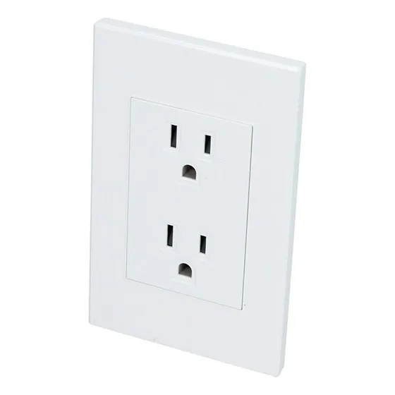 Placa Contacto Dúplex, Línea Premium, Color Blanco Surtek Corriente nominal 10 A Voltaje nominal 120V