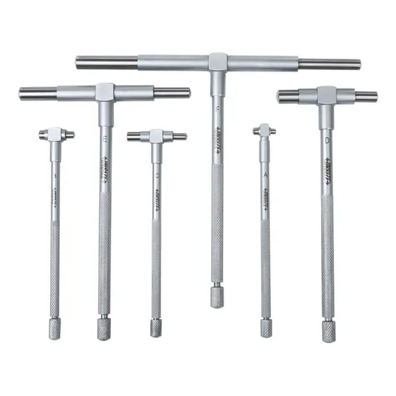 Set De 6 Calibradores Telescopicos Marca Insize 5/16-6