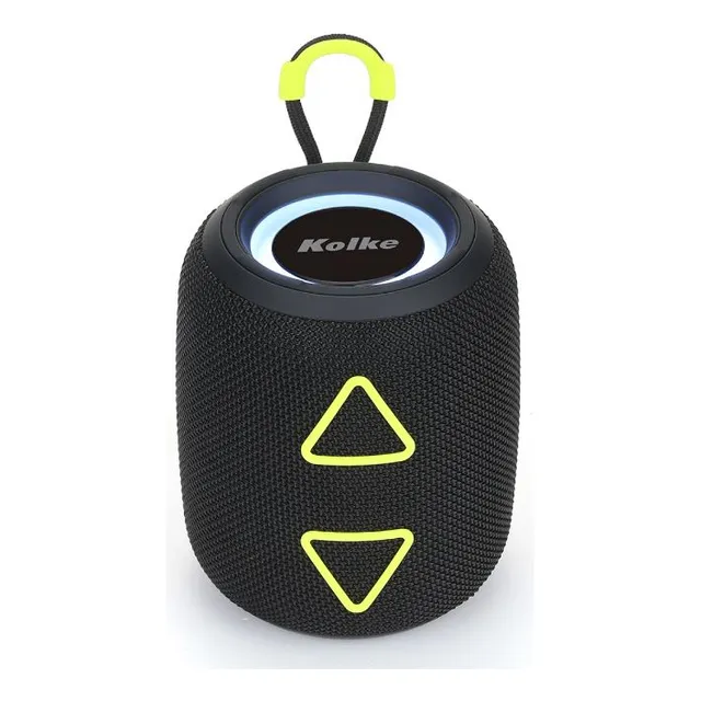 Parlante Portátil Kolke Arrow 15w Rms Bluetooth 5.3 Tws Color Negro