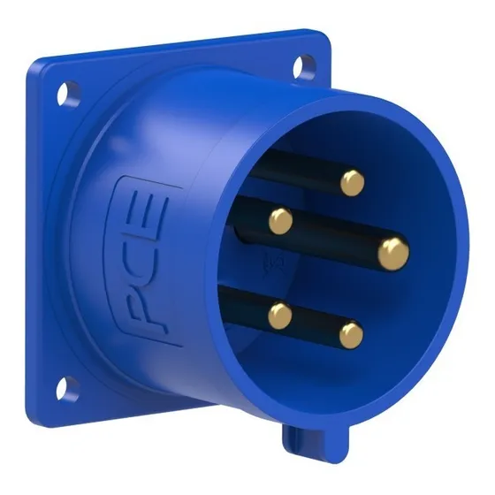 Clavija De Empotrar Recta Pce Cee 625-9tt, 32a, 5p, 9h, Ip44