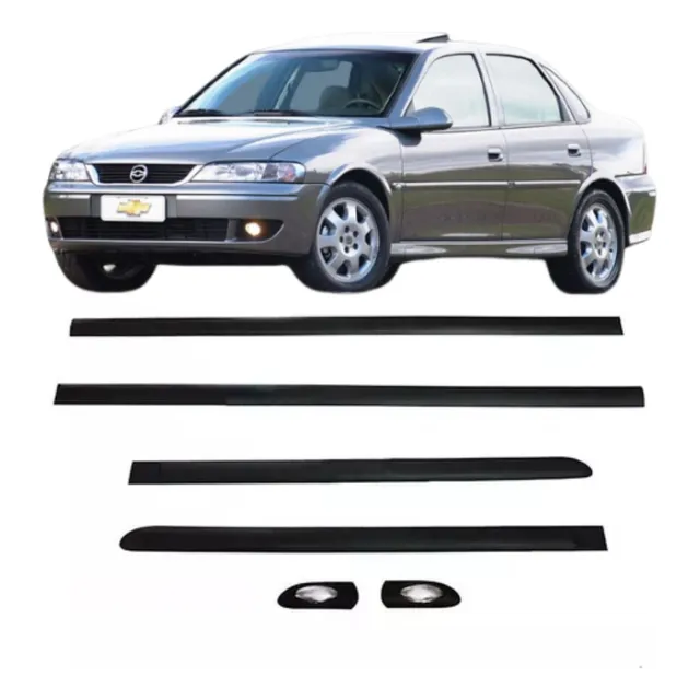 Kit Friso Lateral Vectra Com Seta P/ Lama 2001 02 03 04 05