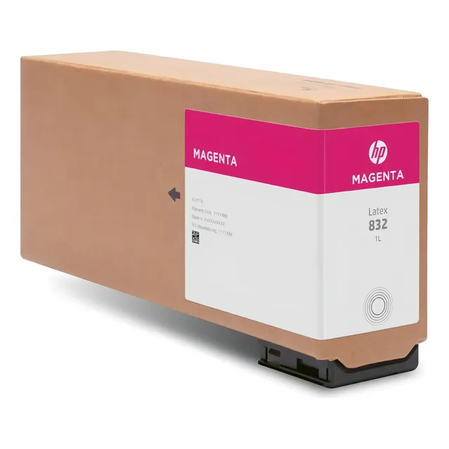 Tinta Hp Látex 832 1 Lt Para Serie 630 Y 700