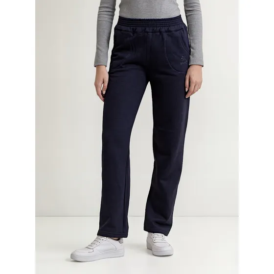 Pantalón Isu Jogging Recto Frizado Mujer